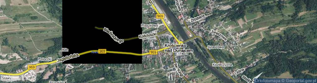 Zdjęcie satelitarne Targowa ul.